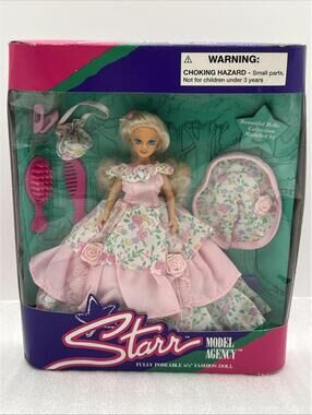 1996 Starr Model Agency  6.5"  Doll Belle Collection Modeled By Starr Jakks JPI